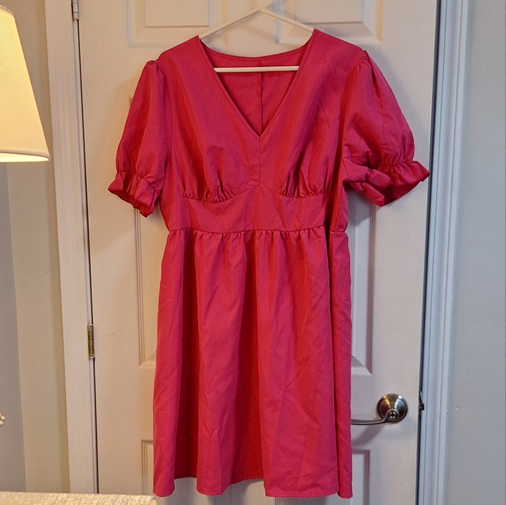 Shein Pink Dress Size